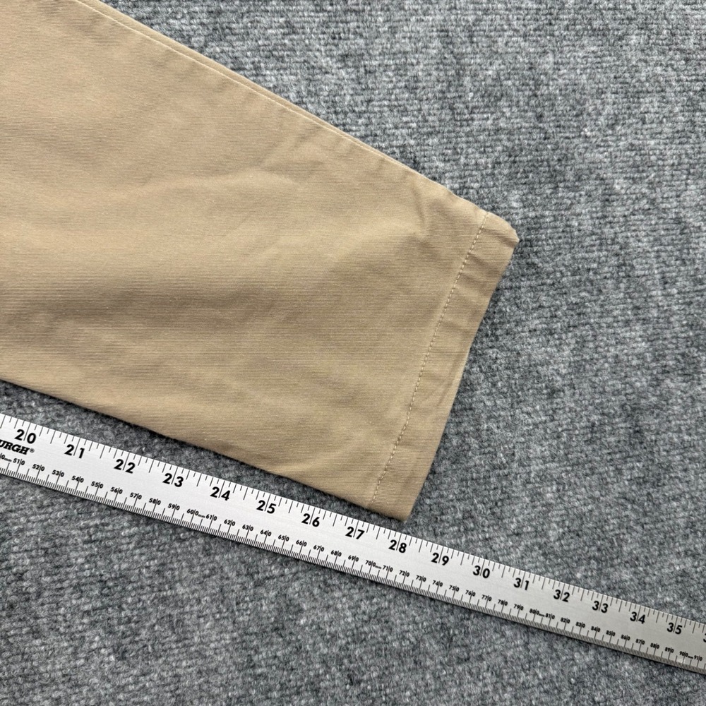 Volcom Mens Chino Pants Tan Straight Fit 30W 30L Casual Workwear - Picture 12 of 12